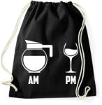 printfashion Reggel - Este Fekete - Sportzsák, Tornazsák - Fekete (961635)