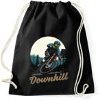printfashion Downhill sötét alaphoz - Sportzsák, Tornazsák - Fekete (11511412)
