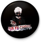 printfashion Tokyo Ghoul - Kitűző, hűtőmágnes - Fekete (3103253)