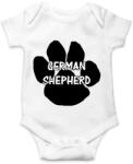 printfashion German shepherd - Baba Body - Fehér (2117509)