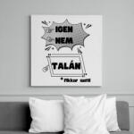 printfashion Beszélő póló - Vászonkép - Fehér (14720783)