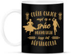 printfashion Ez a srác megmutatja - Néptánc - Bögre - Fekete (7419246)