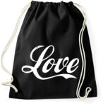 printfashion Love - Sportzsák, Tornazsák - Fekete (1075064)