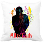 printfashion miles davis colorful - Párnahuzat, Díszpárnahuzat - Fehér (2651747)