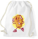 printfashion Chicken nuggets - Sportzsák, Tornazsák - Fehér (11747911)