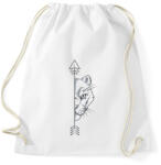 printfashion Oroszlán páros női 2 - Sportzsák, Tornazsák - Fehér (6079468)