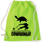 printfashion Cowabunga 2 - Sportzsák, Tornazsák - Limezöld (6973796)