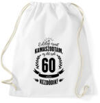 printfashion kamasz-60-black - Sportzsák, Tornazsák - Fehér (614096)