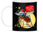 printfashion All I want for Christmas is You! - Vicces karácsonyi szúnyog - Bögre - Fekete (15267350)
