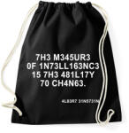 printfashion intelligencia - Sportzsák, Tornazsák - Fekete (2131958)