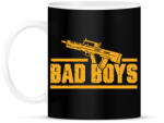 printfashion Bad boys gun - Bögre - Fekete (2024785)