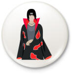 printfashion Itachi Uchiha - Kitűző, hűtőmágnes - Fehér (5374186)