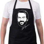printfashion Bud Spencer - Kötény - Fekete (6107399)