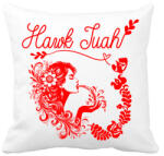 printfashion Hawk Tuah - split on that thang - Párnahuzat, Díszpárnahuzat - Fehér (16233912)