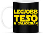 printfashion Legjobb Tesó a Galaxisban - Bögre - Fekete (11855299)