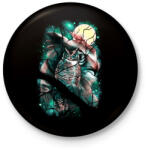 printfashion Térfigyelő - Kitűző, hűtőmágnes - Fekete (3092472)