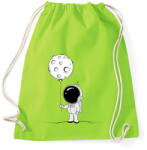 printfashion Hold lufi - Sportzsák, Tornazsák - Limezöld (4212961)
