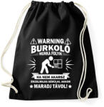 printfashion Burkoló munka - Sportzsák, Tornazsák - Fekete (14698717)