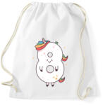 printfashion 8 éves unikornis - Sportzsák, Tornazsák - Fehér (11804591)