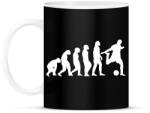 printfashion Foci Evolúció - Bögre - Fekete (2350593)