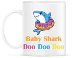 printfashion Baby shark - Bögre - Fehér (6237791)