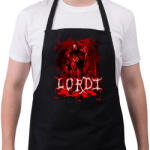 printfashion LORDI-bloody poster - Kötény - Fekete (4935177)