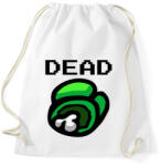 printfashion Among us - Dead! - Sportzsák, Tornazsák - Fehér (3995717)