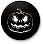 printfashion Halloween tök - Kitűző, hűtőmágnes - Fekete (3095374)