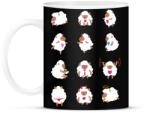printfashion Bárányok élete - Bögre - Fekete (794058)