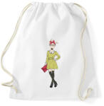 printfashion Mrs. Dog - Sportzsák, Tornazsák - Fehér (1585550)