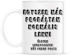 printfashion Egyszer már próbáltam normális lenni. . . - Bögre - Fehér (16605559)