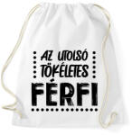 printfashion Az utolsó tökéletes férfi - Sportzsák, Tornazsák - Fehér (7524707)