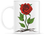 printfashion Rózsa - Bögre - Fehér (6161290)
