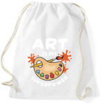 printfashion Művészet a szupererőm - Sportzsák, Tornazsák - Fehér (14268936)