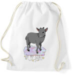 printfashion Oh my goat - Sportzsák, Tornazsák - Fehér (13886545)