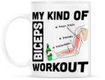 printfashion My Kind Of BICEPS Workout /g/ - Bögre - Fehér (789791)
