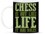 printfashion It has rules - Chess - Bögre - Fekete (7456368)