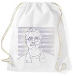 printfashion Robert Downey Jr. - Vonalas - Sportzsák, Tornazsák - Fehér (7296397)