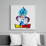 printfashion Dragonball Vegeta - Vászonkép - Fehér (6629338)