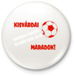 printfashion Kisvárdai drukker - Kitűző, hűtőmágnes - Fehér (11460226)