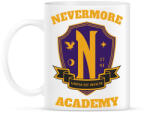 printfashion Wednesday Nevermore logo - Bögre - Fehér (13652940)