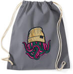 printfashion Lil Pump Octopus - Sportzsák, Tornazsák - Grafitszürke (5683346)