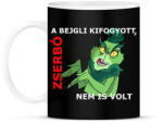 printfashion A bejgli kifogyott, zserbó nem is volt - Bögre - Fekete (15125532)