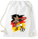 printfashion Német focis ajándék - Sportzsák, Tornazsák - Fehér (11383747)