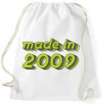 printfashion made-in-2009-green-grey - Sportzsák, Tornazsák - Fehér (489978)