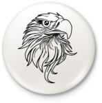 printfashion sas - Kitűző, hűtőmágnes - Fehér (7268721)