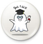 printfashion Yeah, I did it! - Diplomás minta - Kitűző, hűtőmágnes - Fehér (6341712)