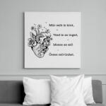 printfashion Radnóti Miklós - Bájoló - Vászonkép - Fehér (6641385)