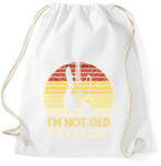 printfashion Basszusgitáros - Sportzsák, Tornazsák - Fehér (15679545)