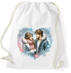 printfashion Szerelmespár - Sportzsák, Tornazsák - Fehér (15510215)